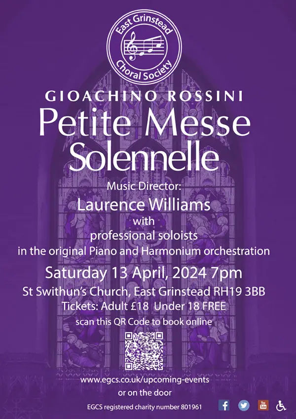 Petite Messe Solonnelle flyer